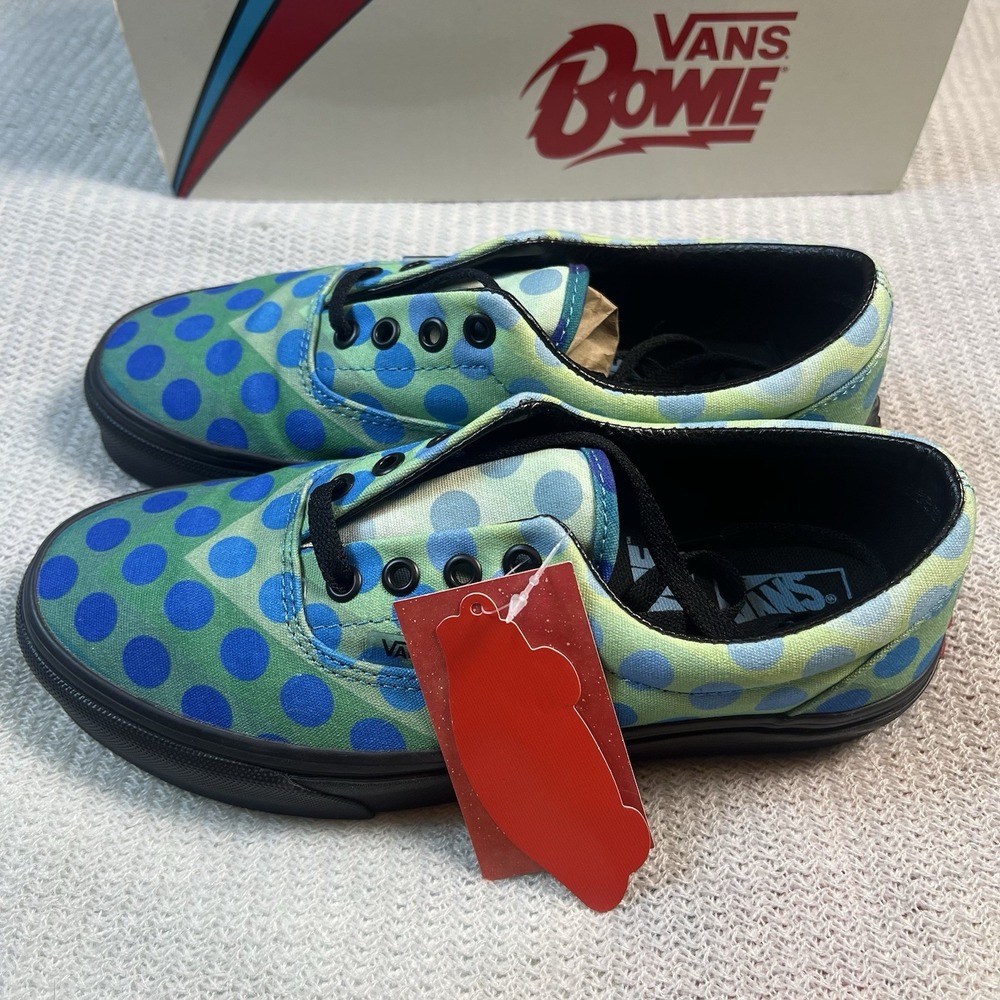 Vans Era x David Bowie Space Oddity Polka Dot Skate Shoes Women 7.5 Mens 6 BNWT - Picture 2 of 16